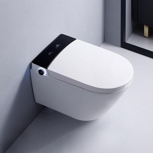FOHEEL Wall Hanging One-Piece Intelligent Toilet Smart Toilet WC Bathroom Wall Hung Toilets Bathroom Appliances Home Use