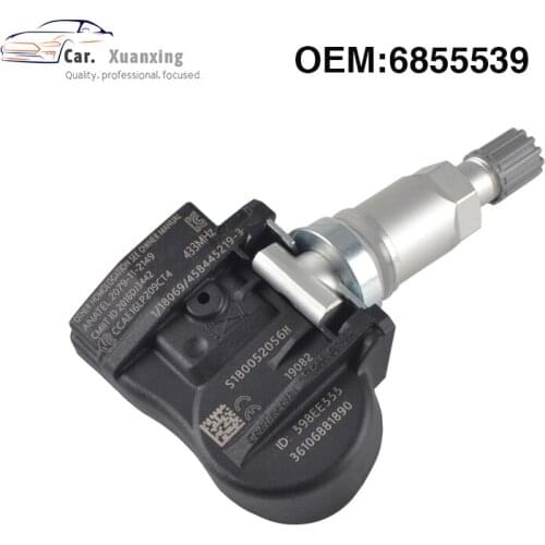 OEM 6855539 Tire Pressure Sensor Monitoring System TPMS 433MHZ For BMW M3 M4 F30/F32 M4 1er F20 3er F30 X1 X2 X5 X5