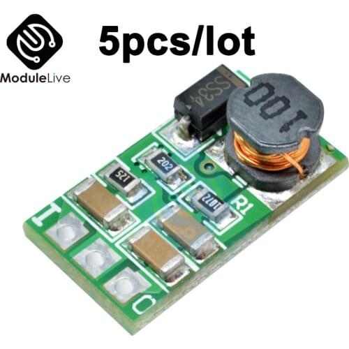 5Pcs/lot Mini DC-DC 5V-40V To 5V 1A Step Down Power Supply Module Voltage Buck Converter Adjustable Buck Module