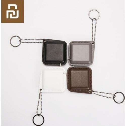 150cm/60In Tape Measure Genuine Leather Portable Retractable Ruler Centimeter Inch Roll Tape Sewing Tailor Tape Measure