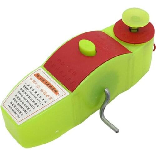 Hand Rolled Chalk Line Box with Locking Button, 6 Meters Chalk Line, Ink Fountain Chalk Line Scribe Carpenter Ink Marker