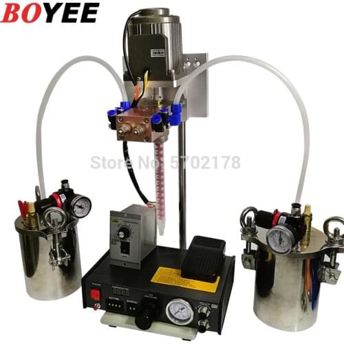 The factory supplies AB glue automatic filling machine epoxy resin polyurethane electronic silicone dispenser with 5L barrel