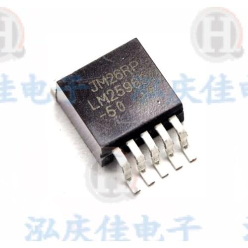 10PCS/Lot LM2596S-5.0 LM2596S LM2596 REG BUCK 5V 3A TO-263 Voltage-Regulator Tube Wholesale