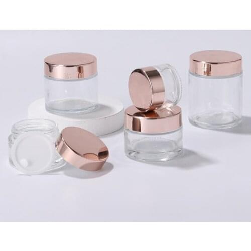 5/10/15/20/30/50/100ml Silver Electroplate Glass Essential Oil Dropper Bottle Cosmetic Packaging Lotion Pump Spray Atomizer Vial