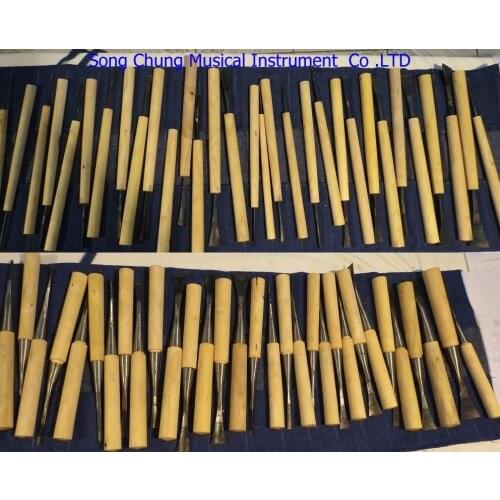 New 62pcs ASSORTED LOT WOOD CARVING TOOLS, Wood Chisel with hand shank #7463