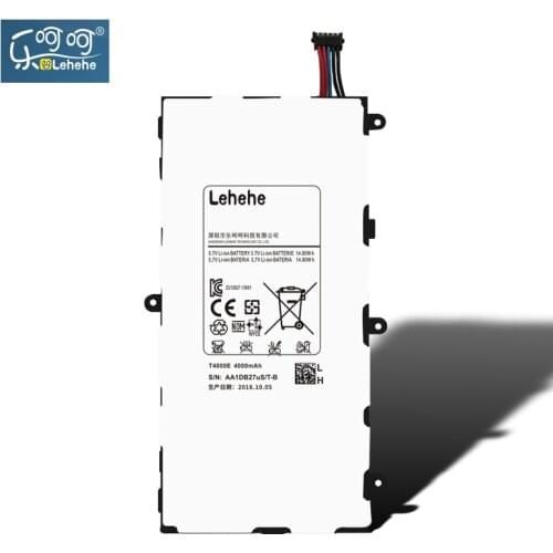 LEHEHE Battery For Samsung Galaxy Tab 3 7.0 SM T210 T211 T215 GT P3210 P3200 T4000E 4200mAh Battery Replacement Free Tools Gift
