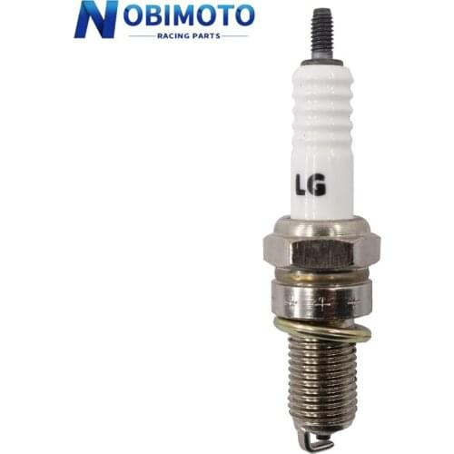 Motorcycle Accessories High Quality Spark Plugs LG D8TC Fit For CG/CB125-250cc Make in China Engine 2GT403