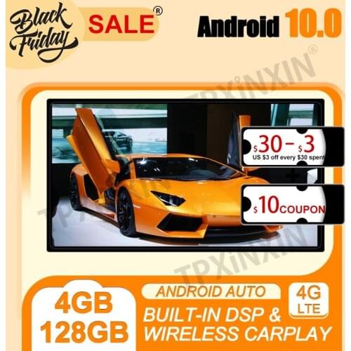 PX6 IPS Carplay Android 10.0 4G+128G For Toyota Corolla 2019-2020 Multimedia Player Auto Radio Tape Recorder GPS Navi Head Unit