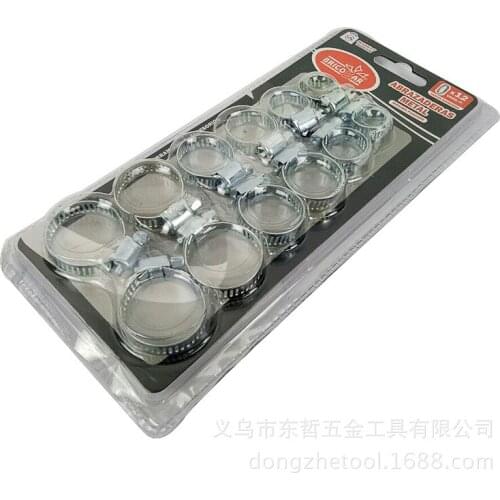 Free shipping Carbon steel, throat reed fasteners, throat hoops, clamp hoops, steam tight pipes, 12PC sets of tool fittings