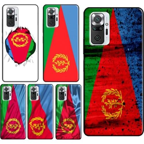 Eritrea Flag Case For Xiaomi Redmi Note 10 Pro 7 8 9 Pro Note 9S 8T Cover For Redmi 9 9A 9C 9T 7A 8A