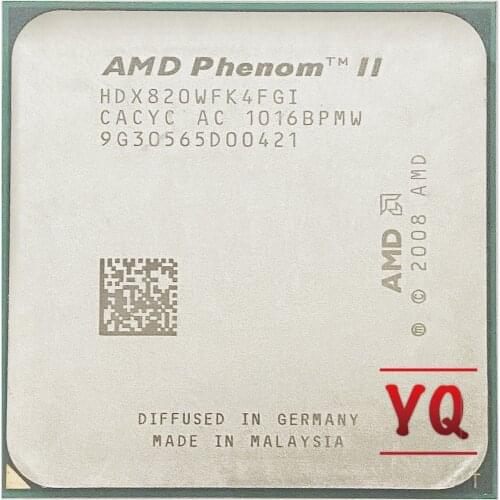 AMD Phenom II X4 820 2.8 GHz Quad-Core CPU Processor HDX820WFK4FGI Socket AM3
