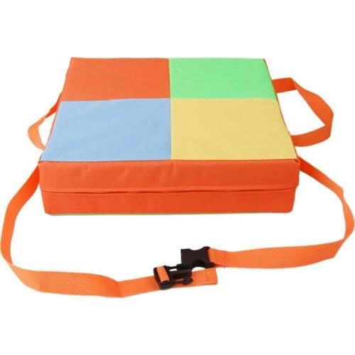 Baby Kids Children Dining Chair Booster Cushion Seats Dismountable and Adjustable Booster Seat Highchair Mat (Orange)