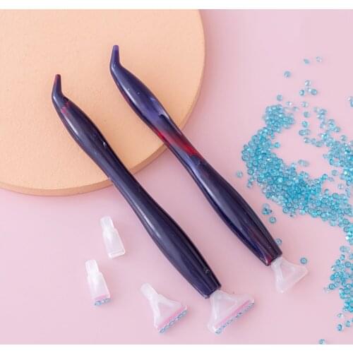 For Square/Round Diamond Painting Tool Handmade resin Elbow Pen Rhinestone Art Diamond Embroidery Cross Stitch Accessories