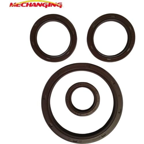 5pcs A15MF Crankshaft Oil Seal Units Engine Gasket Set Auto Parts For DAEWOO NEXIA ARANOS ESPERO 16V (DOHC) 96101489 96350161