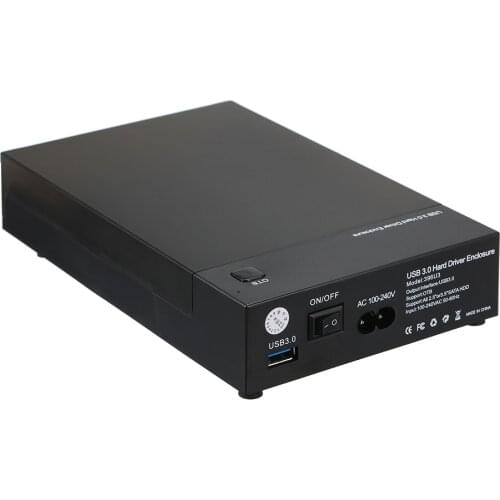 USB 3.0 2.5" 3.5" SATA Hard Drive Disk External Enclosure SSD HDD Disk Portable Case Box Support UASP 8TB Drives OTB Backup