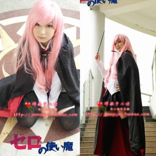Zero no Tsukaima The Familiar of Zero Louise Cosplay Costume 11