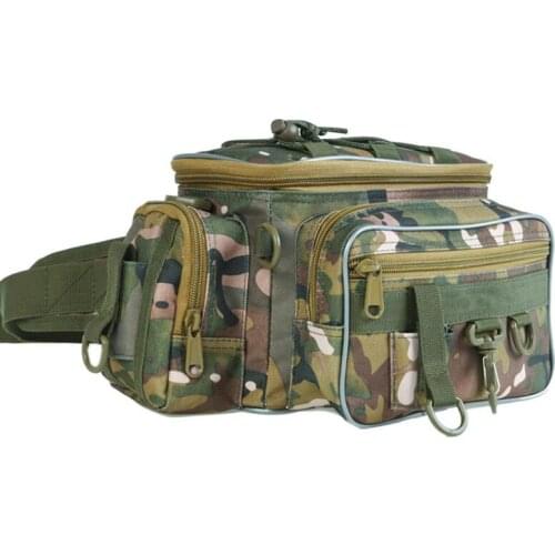 Multi-Purpose Fishing Bag Outdoor Tool Bag Shoulder Bag Waist Bag