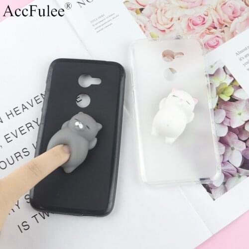 Squishy 3D Toys Phone Cat Case For Alcatel 1SE 1A 1B 1C 1V 3L A3 Plus 1X 3 2019 3C 3X 3V 5 Shine Lite Funny Foot Soft Case