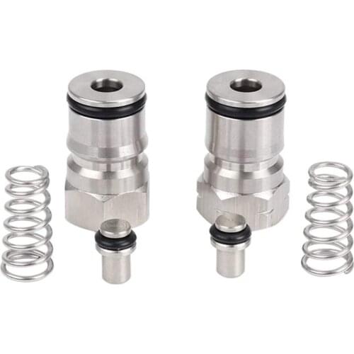 Type Ball Lock Keg Posts,Stainless Steel Poppets and Springs,Poppet Female Thread Gas + Liquid 19/32-18 Thread