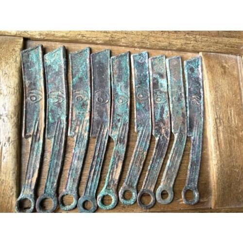 Ancient bronze sculpture in China Ancient Coins