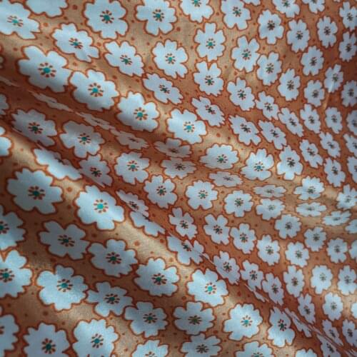 Tilda Satin Charmeuse Fabric Cap Bow Ribbon Material Children hand craft Lining Material Glossy Polyester Fabric