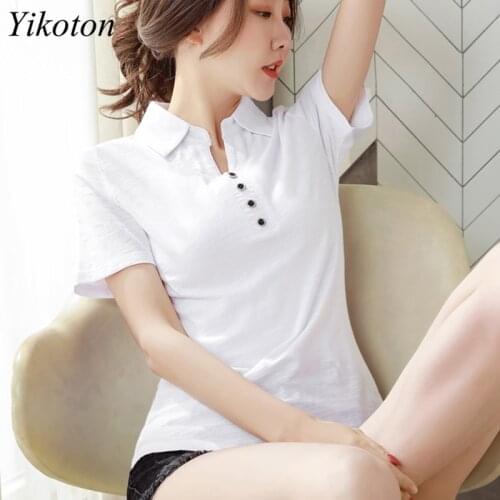 Женские укороченные футболки YIKOTON China At AliExpress