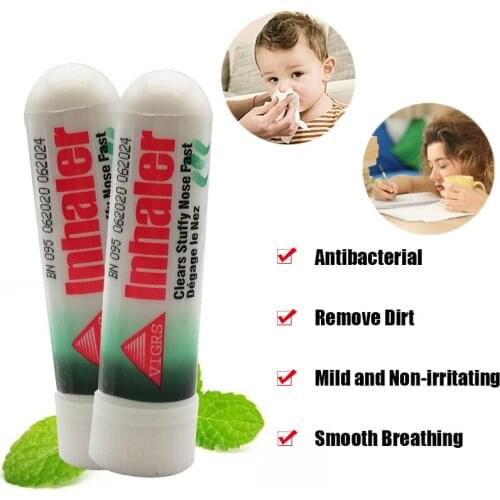 1pcs Nose Inhaler Mint Cream Rhinitis Nasal Psychic Runny Nose Refresh Oil Wake up Cold Cool Ointment