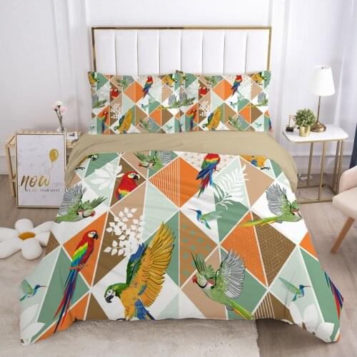 3D Bedding Sets Quilt Covers Pillow Shams Duvet Cover Sets Bedclothes Bed Linens King Queen Full Simple Flower Home Textile