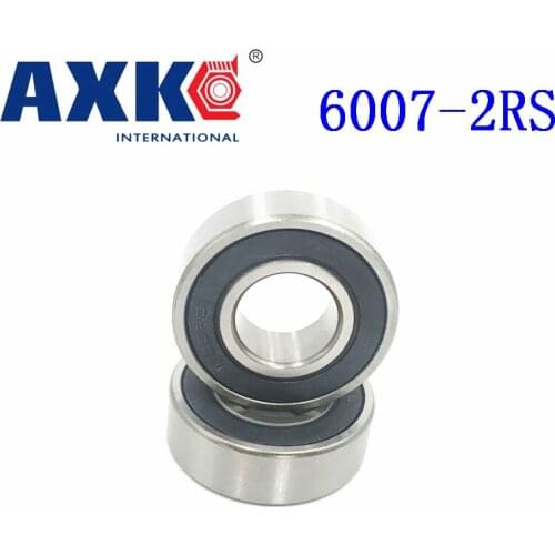 6007rs Bearing Abec-3 (2 Pcs) 35*62*14 Mm Deep Groove 6007-2rs Ball Bearings 6007rz 180107 Rz Rs 6007 2rs Emq Quality