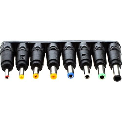 8 sets universal jack DC power plug converter