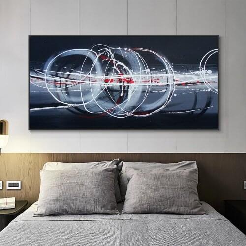 Abstract Large Size Painting 100% Hand Painted Oil Painting On Canvas Modern Abstract Wall Art Picture For Home Decoration