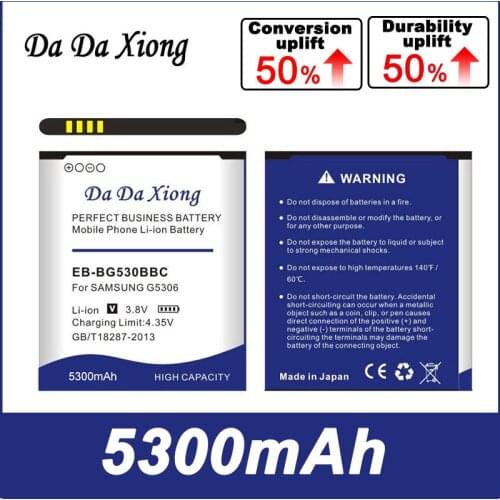 4580mAh EB-BG530BBC EB-BG530CBE EB-BG530CBU Battery for Samsung Galaxy G5308W Battery G5306 G530H G530F G530FZ G530Y G5309W etc