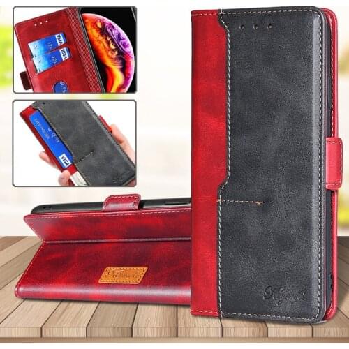 For Xiaomi Redmi K30 5G K20 Pro Zoom G9 Y3 Y2 S2 Luxury Splice Card Holder Flip Phone Leather Case Wallet Magnetic Stand Cover