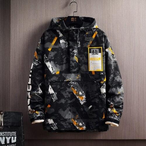 HNXC Mens Camouflage Jackets