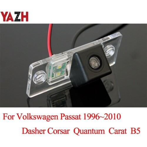 YAZH For Volkswagen Passat Dasher Quantum Corsar Carat B5 Auto Radio HD Reversing Car Parking Camera Waterproof Rear View Camera
