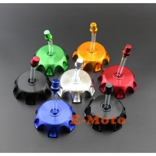 Alloy Aluminum CNC Gas Fuel Petrol Tank Cap + Breather 110cc 140 125cc PIT Trail Dirt Bike