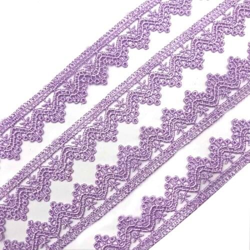 5Yards 1.8cm Water-soluble Lace For Pillow Home Textiles Material DIY Handmade Quilting Craft Clothing Accessories