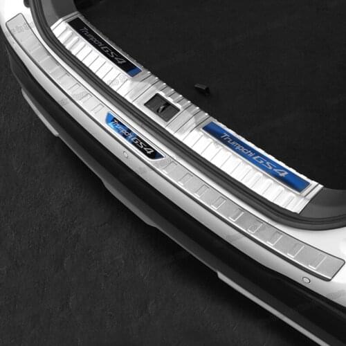 Lsrtw2017 Car Rear Door Guard Board Trunk Sill Cover Protector for Trumpchi Gac Gs4 2020 2021 2022 Accessories Auto Styling