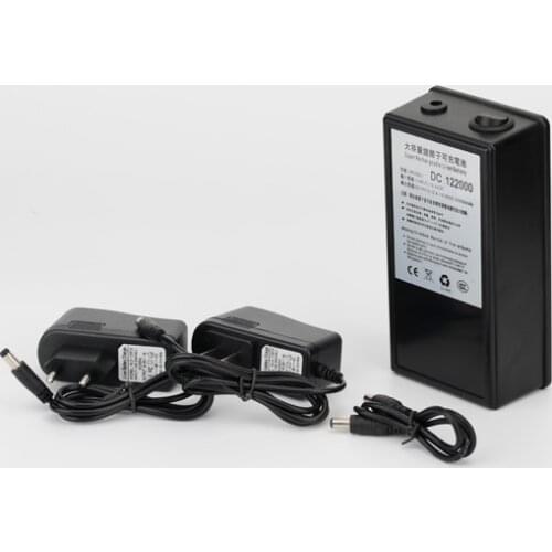 MasterFire High Quality Super DC 12V 20000mAh Rechargeable Portable Lithium-ion Battery Pack For Cameras Camcorders DC 122000