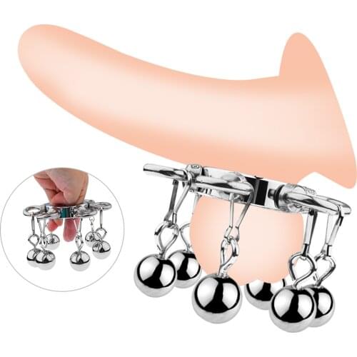 Metal Penis Ring Stainless Rings Adult Products Male Sex Toys Metal Ring Sex Toys for Men Drop Ball For Delay Ejaculation Tool