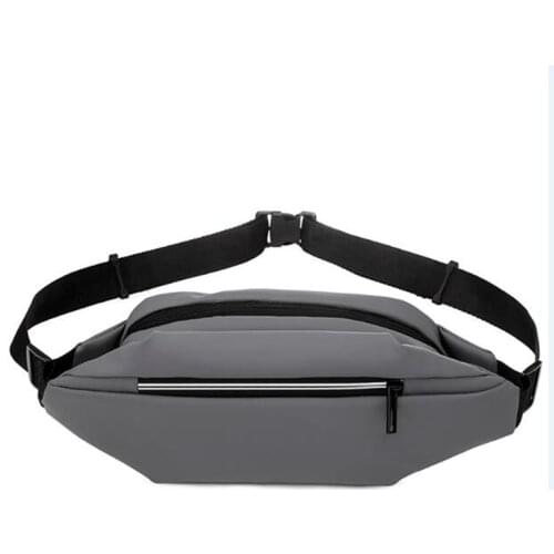 Men Nylon Waist Bags Fanny Pack Belt Waist Packs Laser Chest Phone Pouch