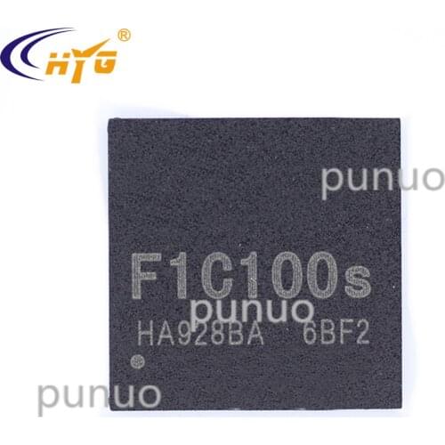 Original Authentic F1C100S Lead Package QFN88 Main Control IC Chip ARM9 Architecture
