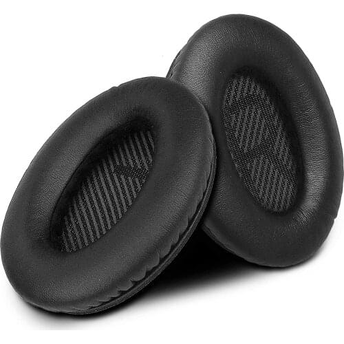 Replacement Ear Pads for Bose QC35, Fits QuietComfort 35 ii / QC25 / QC2 / QC15 / Ae2 / Ae2i / Ae2w / SoundTrue & SoundLink(Over