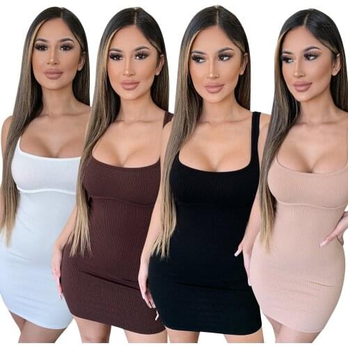 SUJIANYING Black Summer Dresses