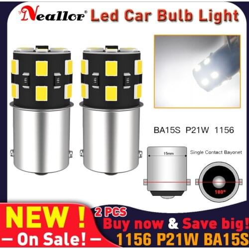 P21w Led Canbus 1156 BA15S 7506 Parking Drl Signals Lights Bulbs On Car Auto Back Up Reverse Diode Lamps For Peugeot 206 307 308