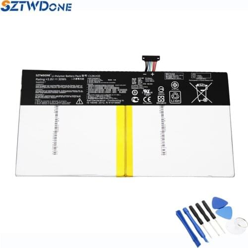 SZTWDone New C12N1435 Tablet battery for ASUS Transformer Book T100HA 10Inch 3.8V 30WH 7896MAH