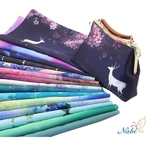 SMTA Twill Cotton Fabric Patchwork Cartoon Tissue Cloth Of Handmade DIY Quilting Sewing Baby&Children Sheets Dress Material