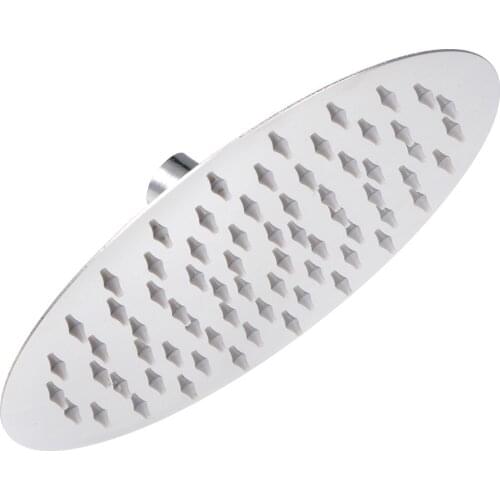 Uxcell High Pressure Shower Head 200mm 8 Inch Rain Shower Head 360 Degree Adjustable G1/2 Rainfall Shower Head