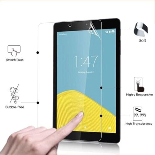High clear Glossy screen protective coverFor Vodafone Tab speed 6 8.0" tablet pc Anti-Scratches HD LCD Screen Protector Guard