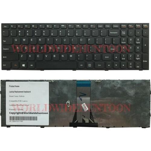 High quality laptop keyboard for Lenovo Ideapad Z50-70 US layout Black color without Backlit 100% Fully Tested&Working great